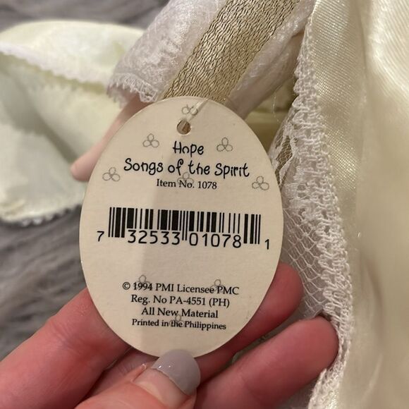 NWT Precious moments vintage 1994 hope songs of the spirit doll - Picture 3 of 4